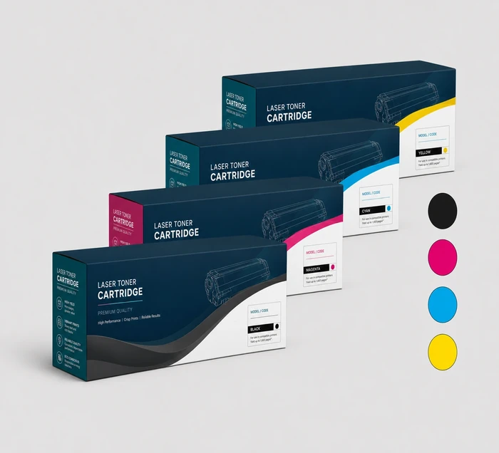 Canon CRG-069 Orjinal 4 Renk Toner Seti